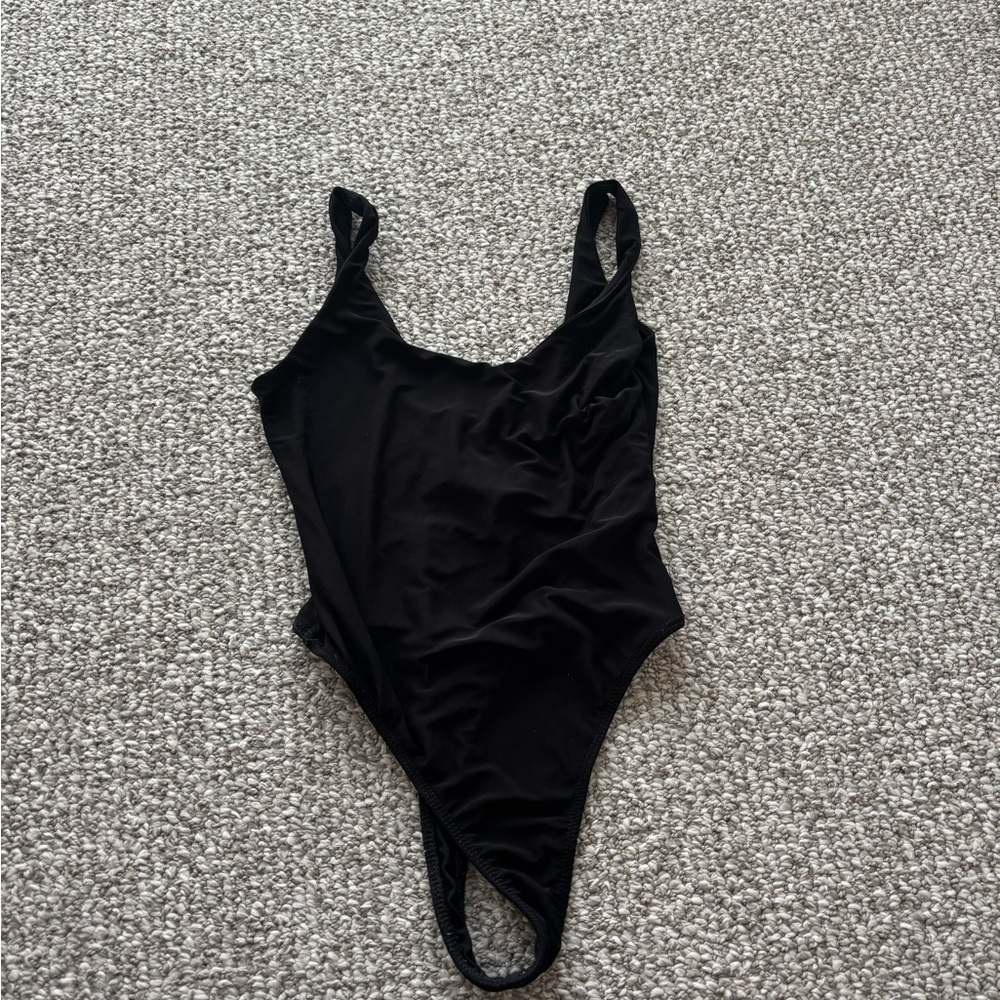 Elegant Black Bodysuit for Women